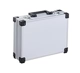 TrendLine Werkzeugkoffer 35 x 28 x 11 cm Aluminium-Optik Werkzeugbox - Gr. S